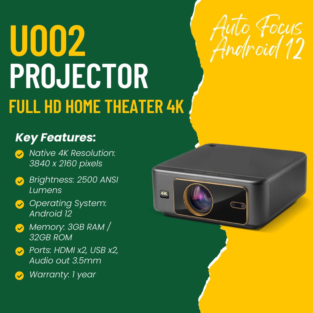 Saturn Legend LED Projector 4K ready