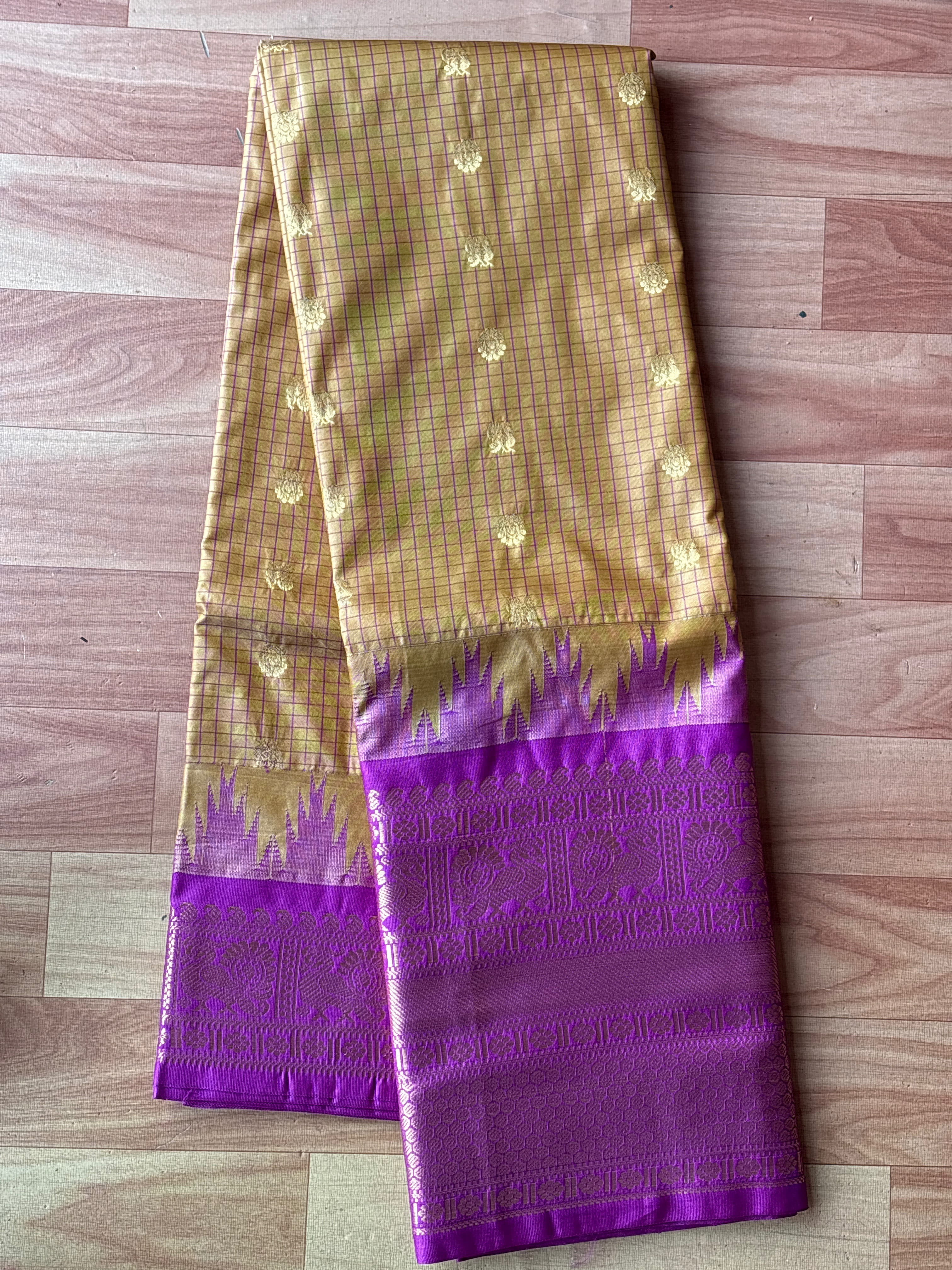 Semi Gadwal saree