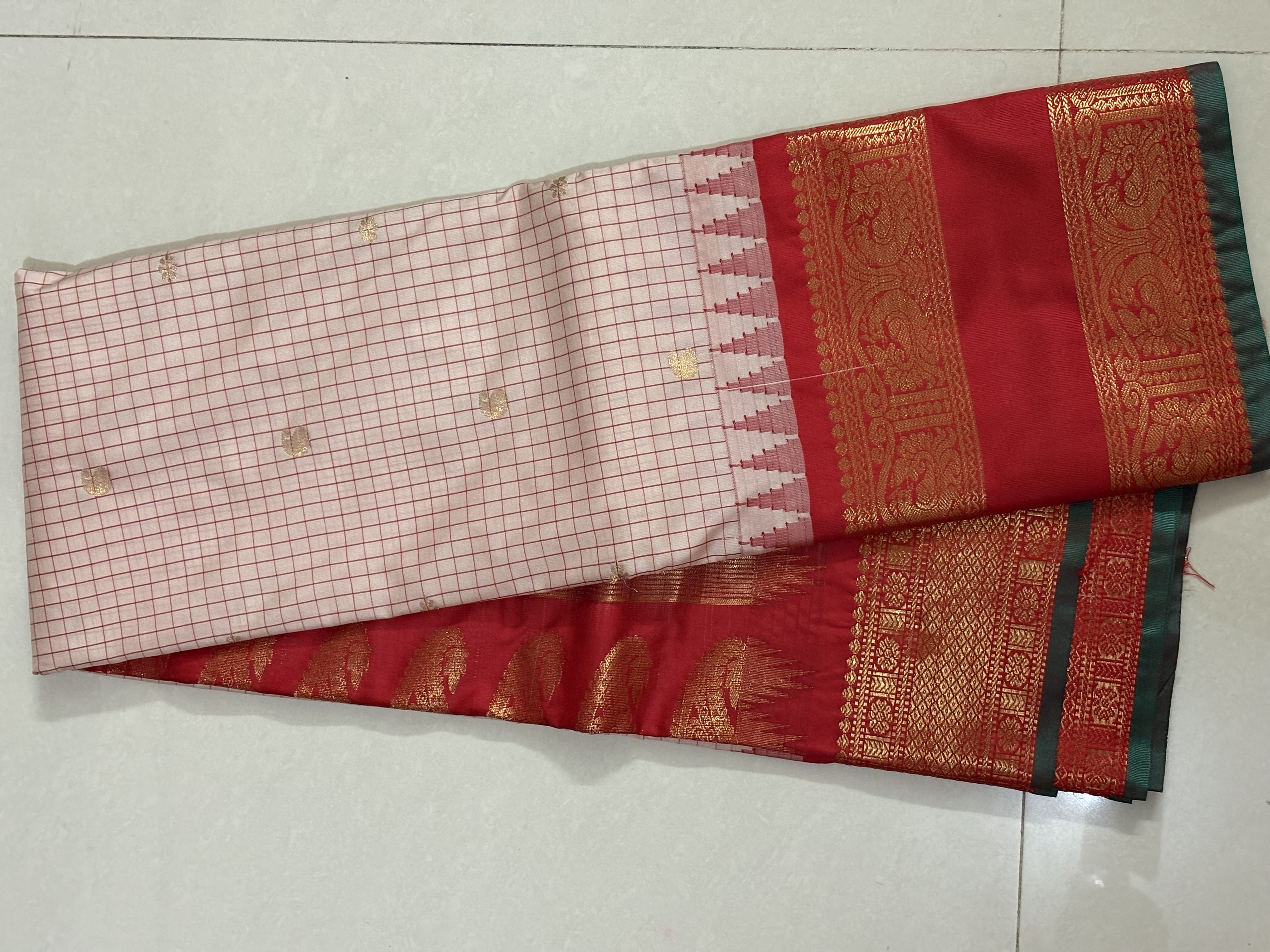 Semi Gadwal saree