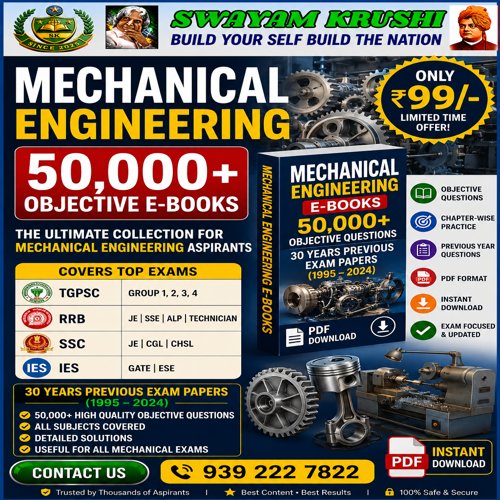 Mechanical Engineering 50000+ objective questions and answers