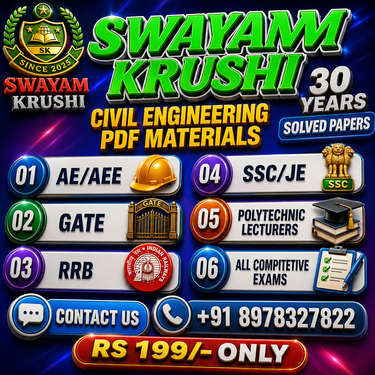 Civil engineering E-books AE/AEE/GATE/RRB/SSC