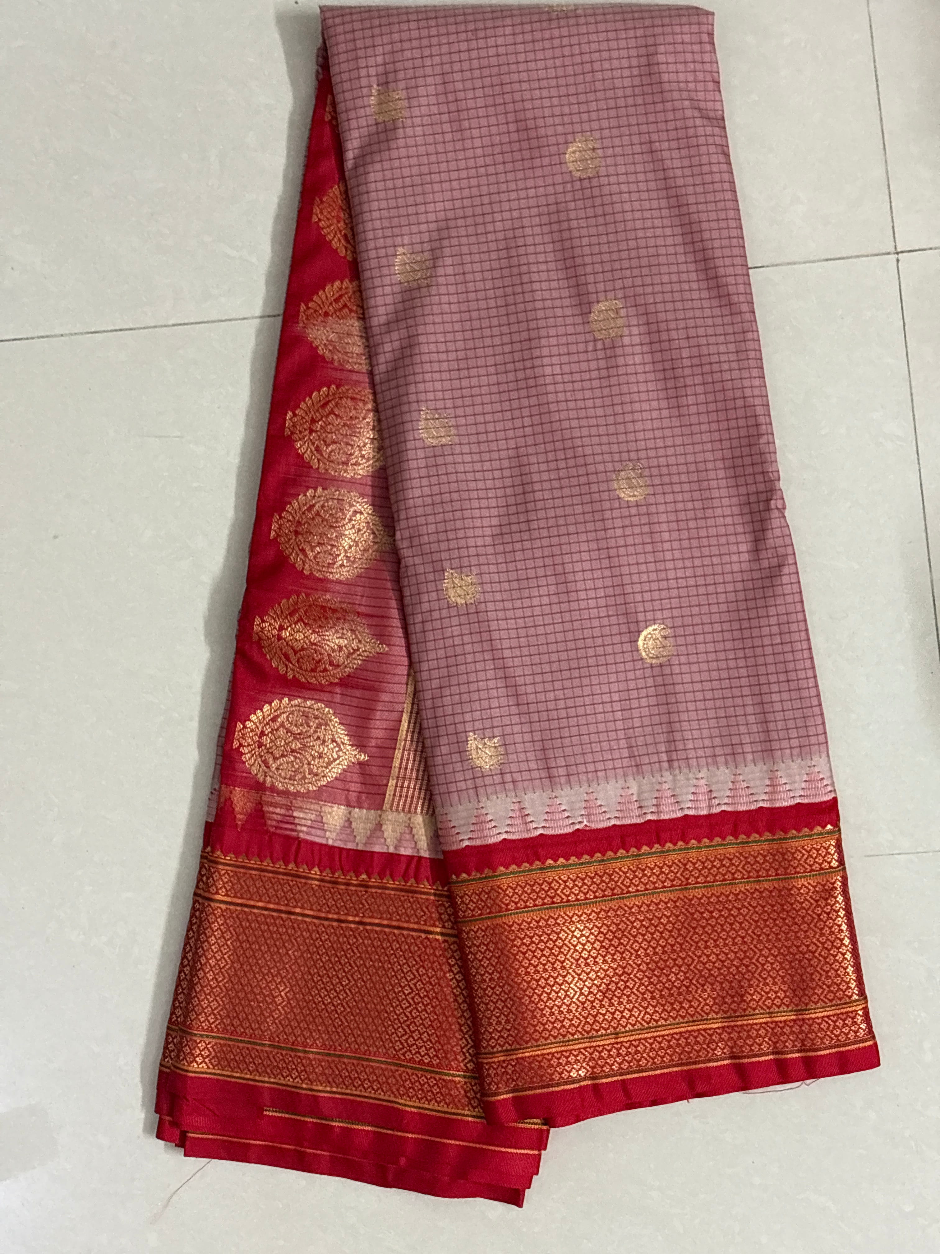 Semi Gadwal saree