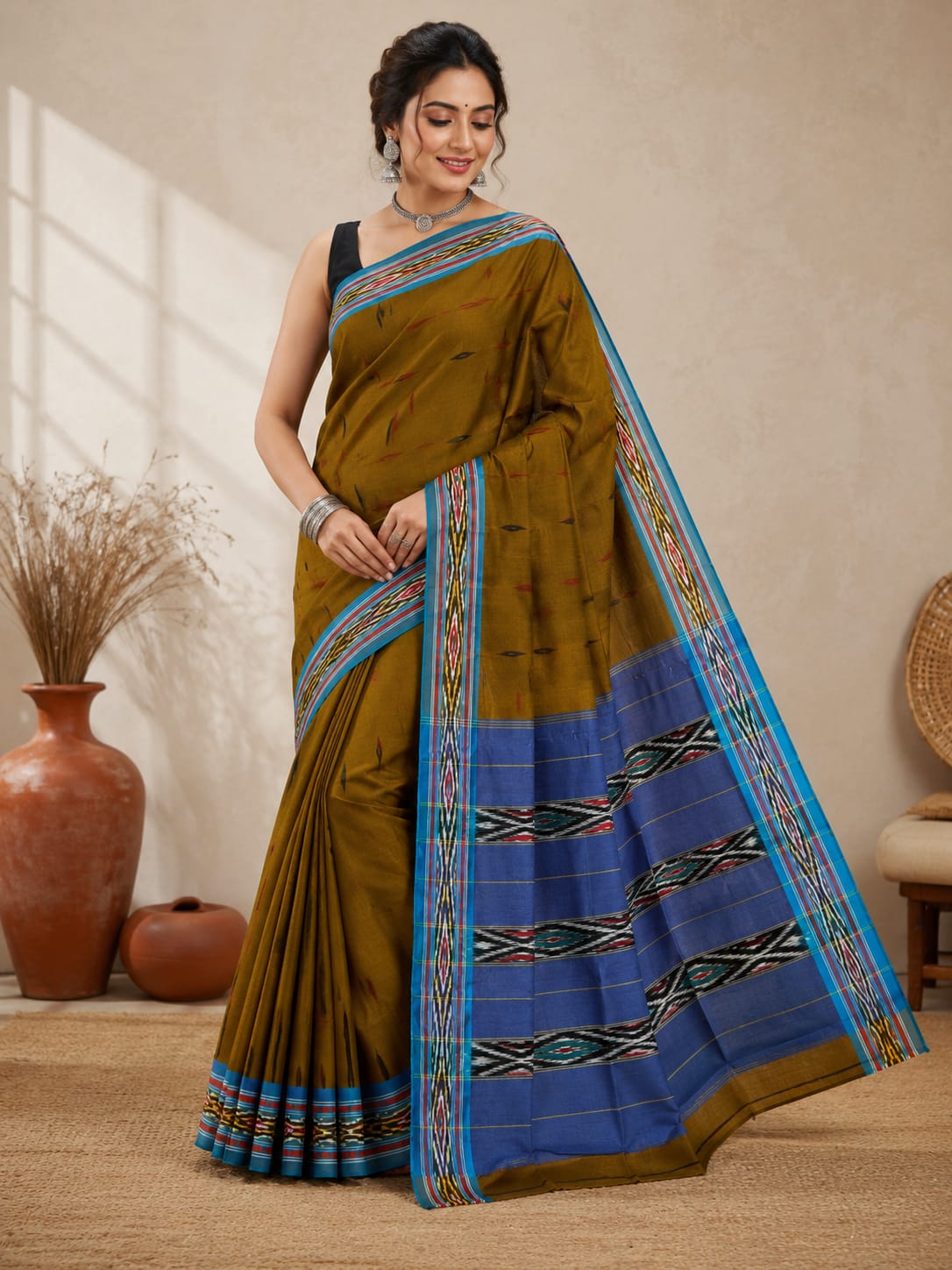 Cotton saree