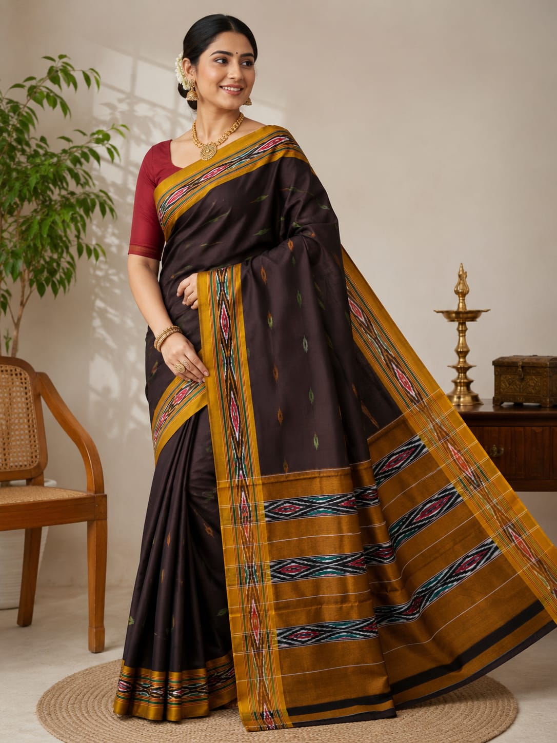 Cotton saree