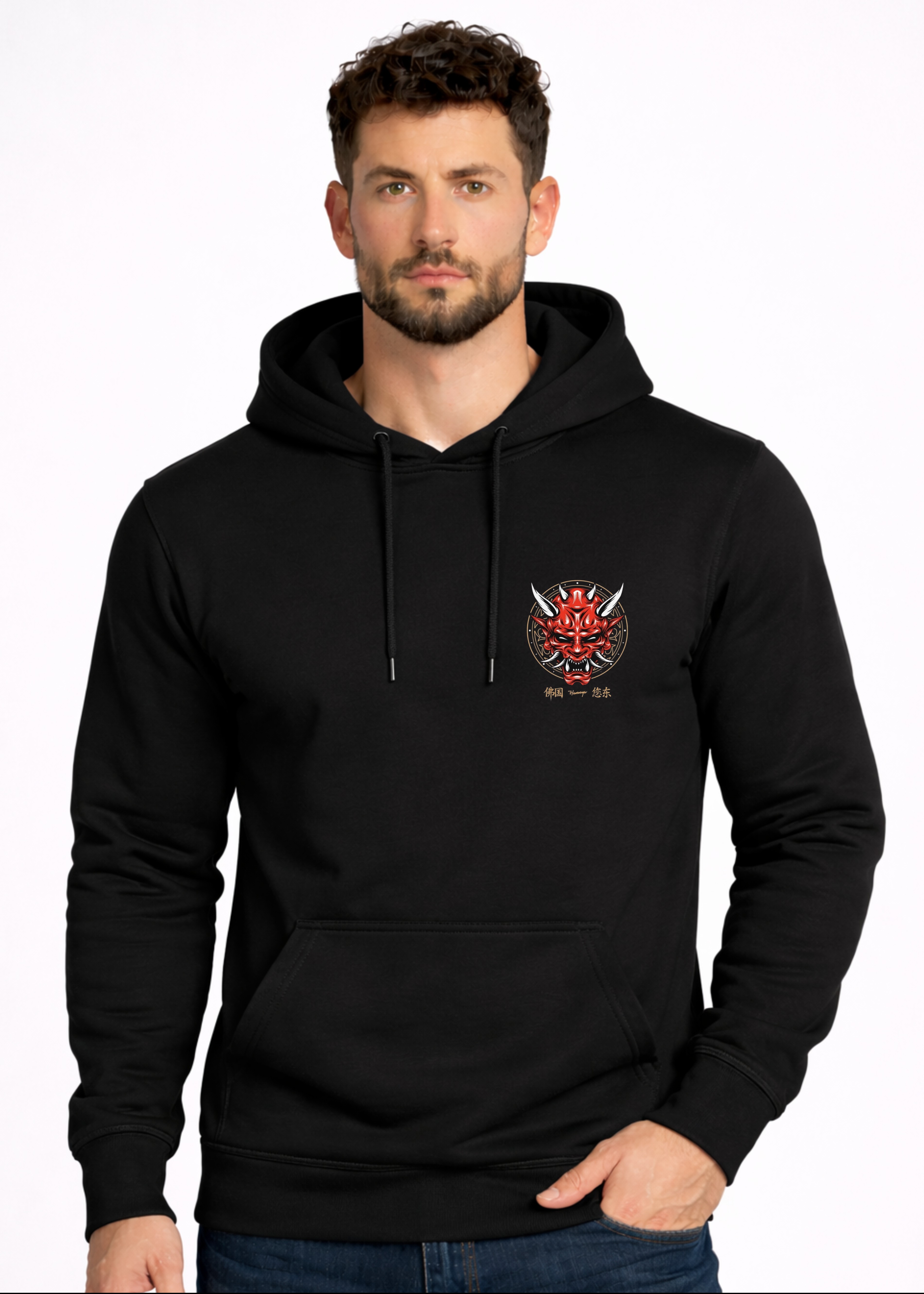 Printed Hoodie