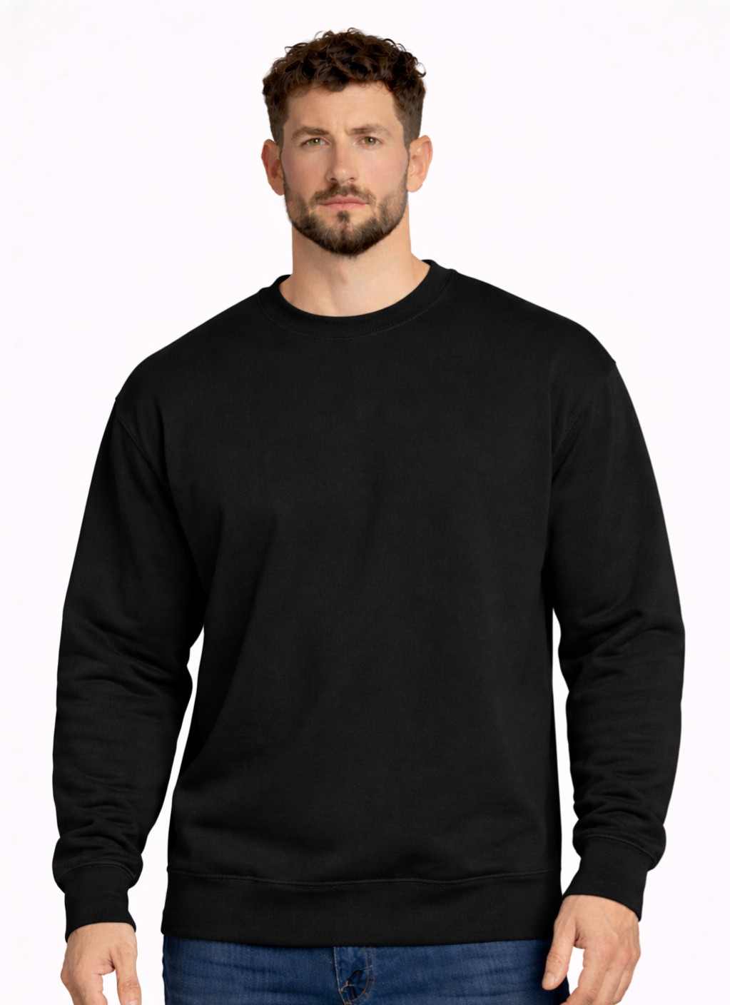 Naruto Anime Graphic Printed Black Sweatshirt