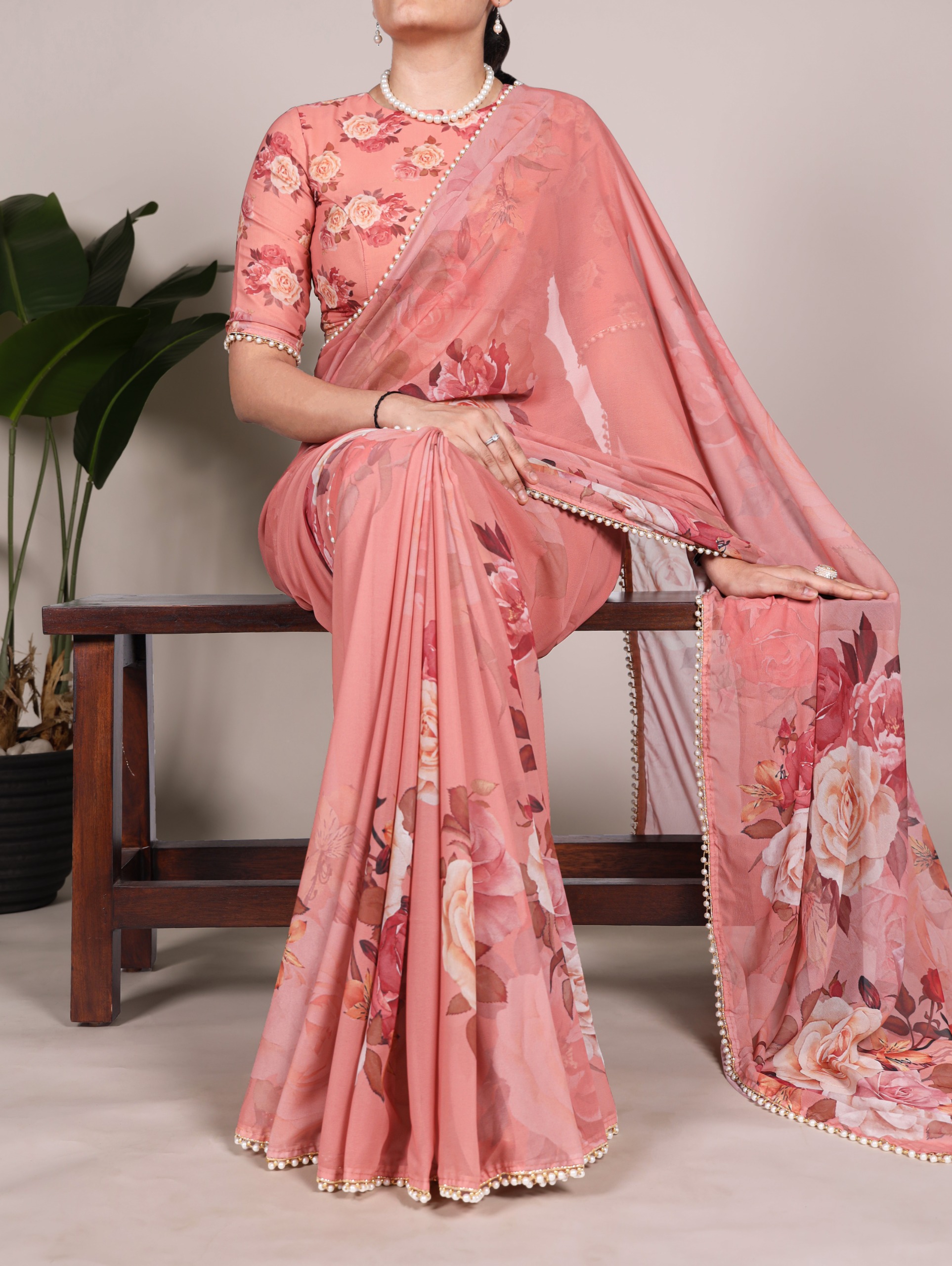 Georgette Saree