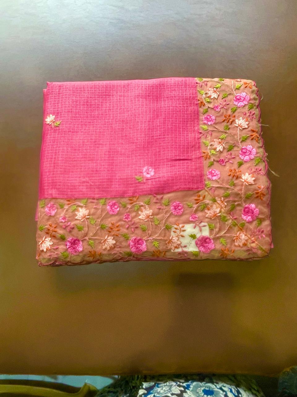 Kota work saree