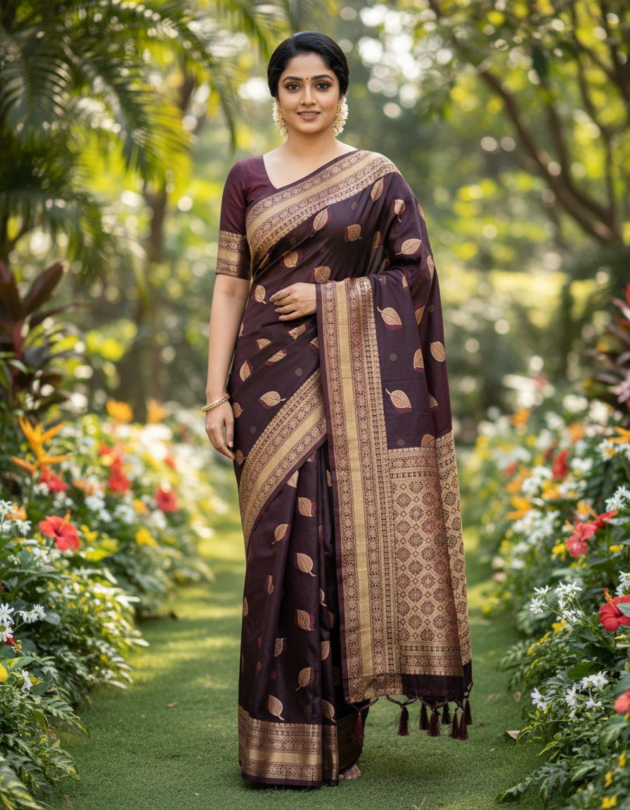 Banarasi Katan Silk Saree