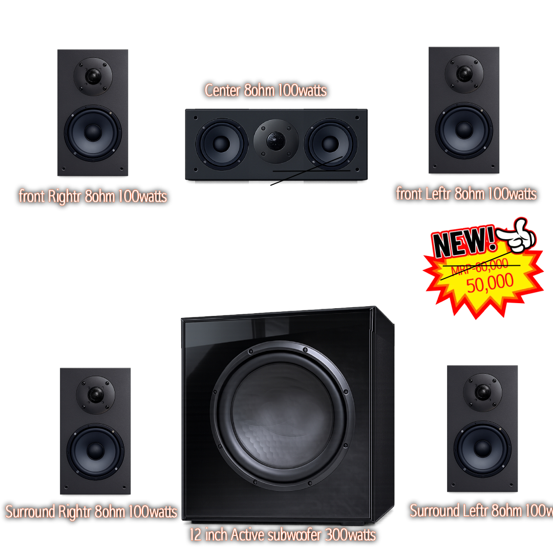 Saturn 5.1 Speaker package Regullar