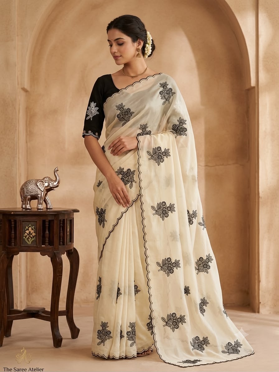Rangoli silk
