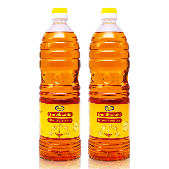 Traditional Brass Oil Lamps for Pooja