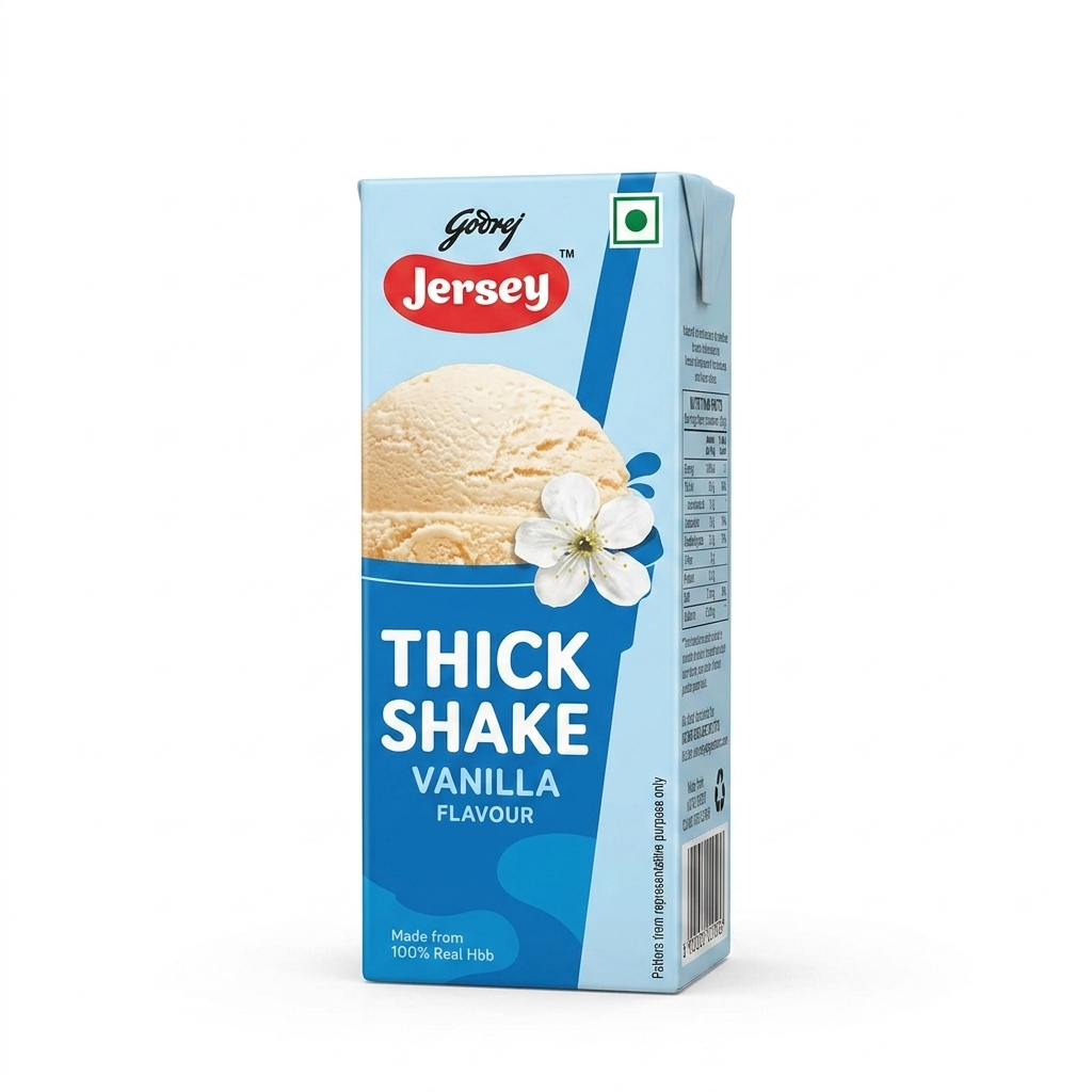 Godrej Jersey Thick Shake Vanilla 180 ml