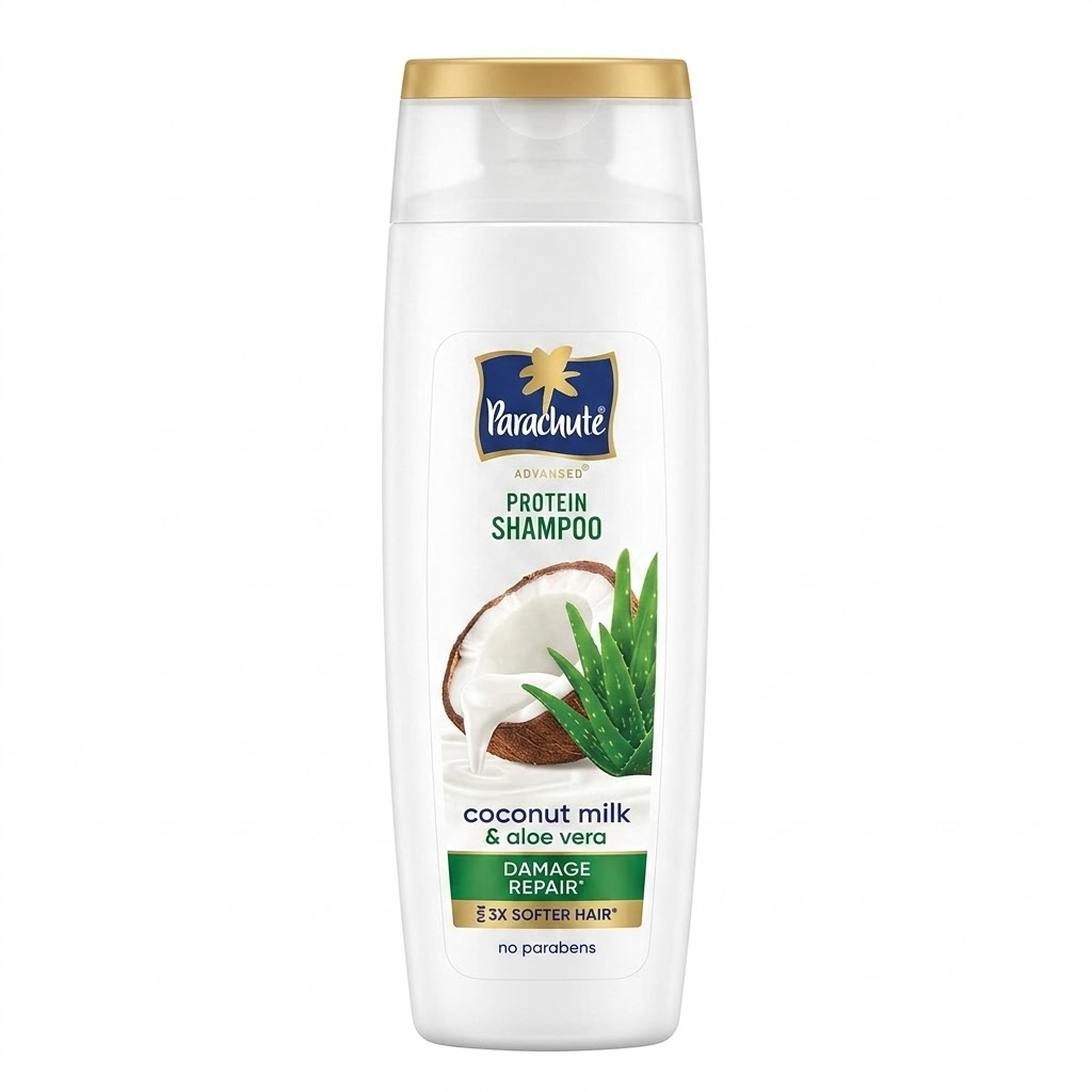 Parachute Advansed Protein Shampoo Coconut Milk and Aloe Vera