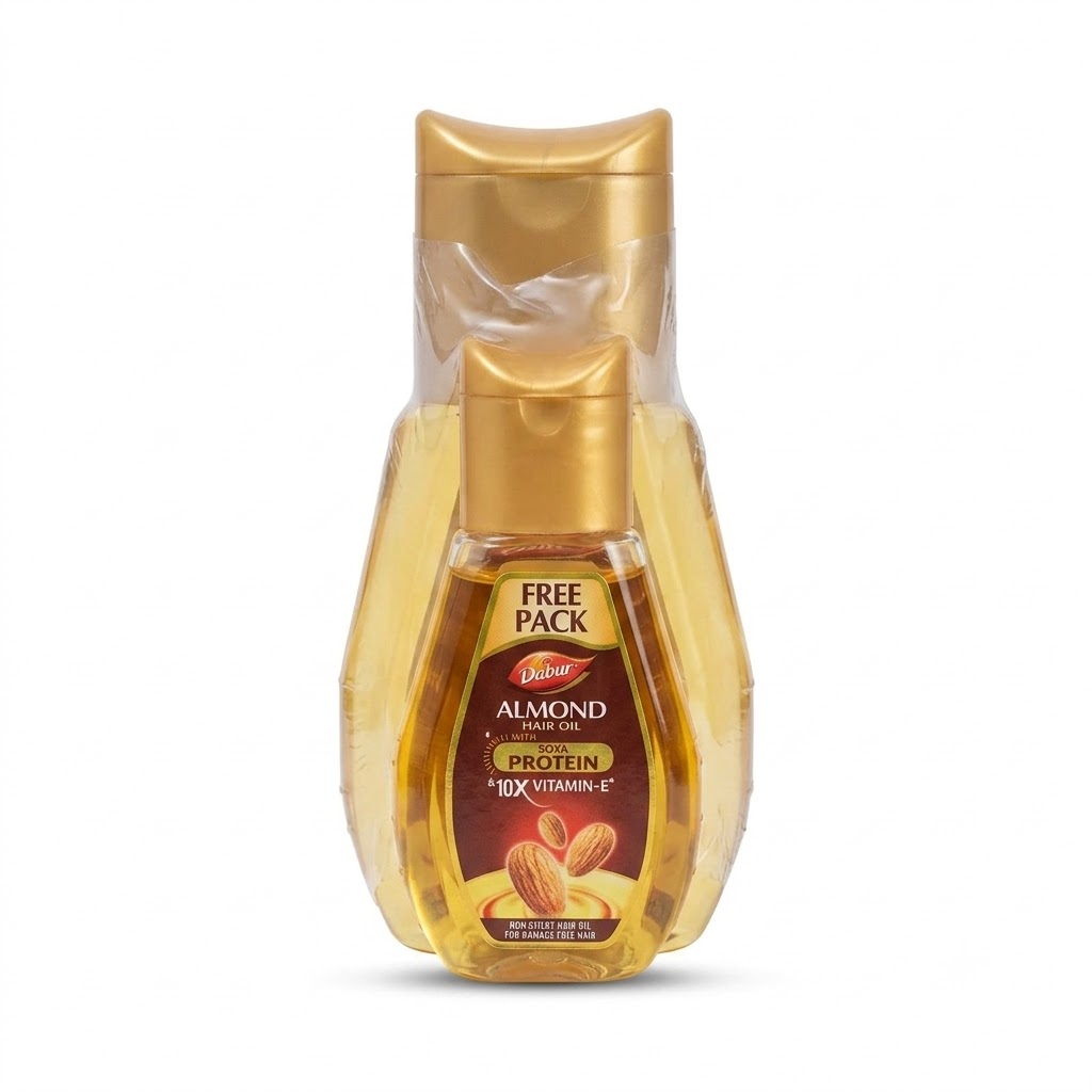 Dabur Almond Hair Oil Combo Pack