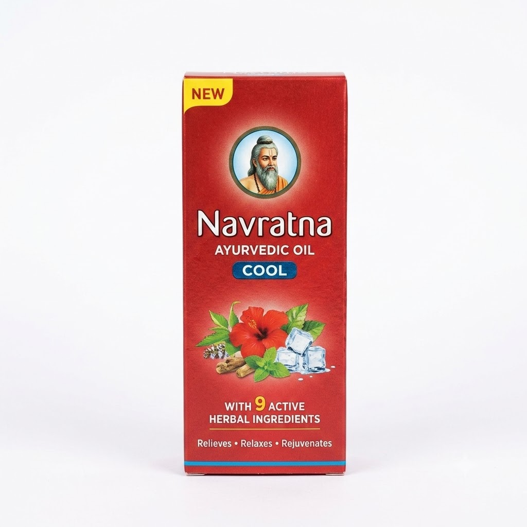 Navratna Ayurvedic Cool Oil Pack