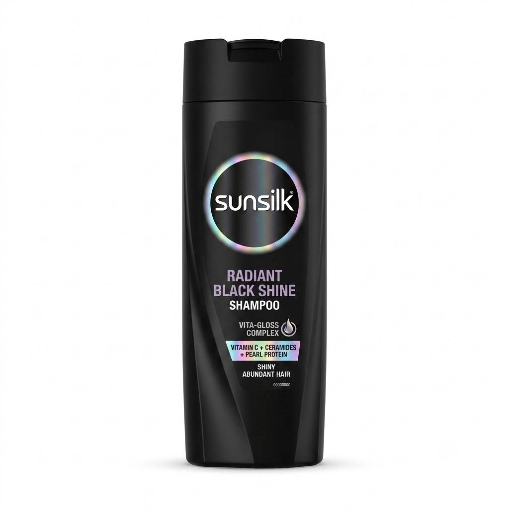 Sunsilk Radiant Black Shine Shampoo