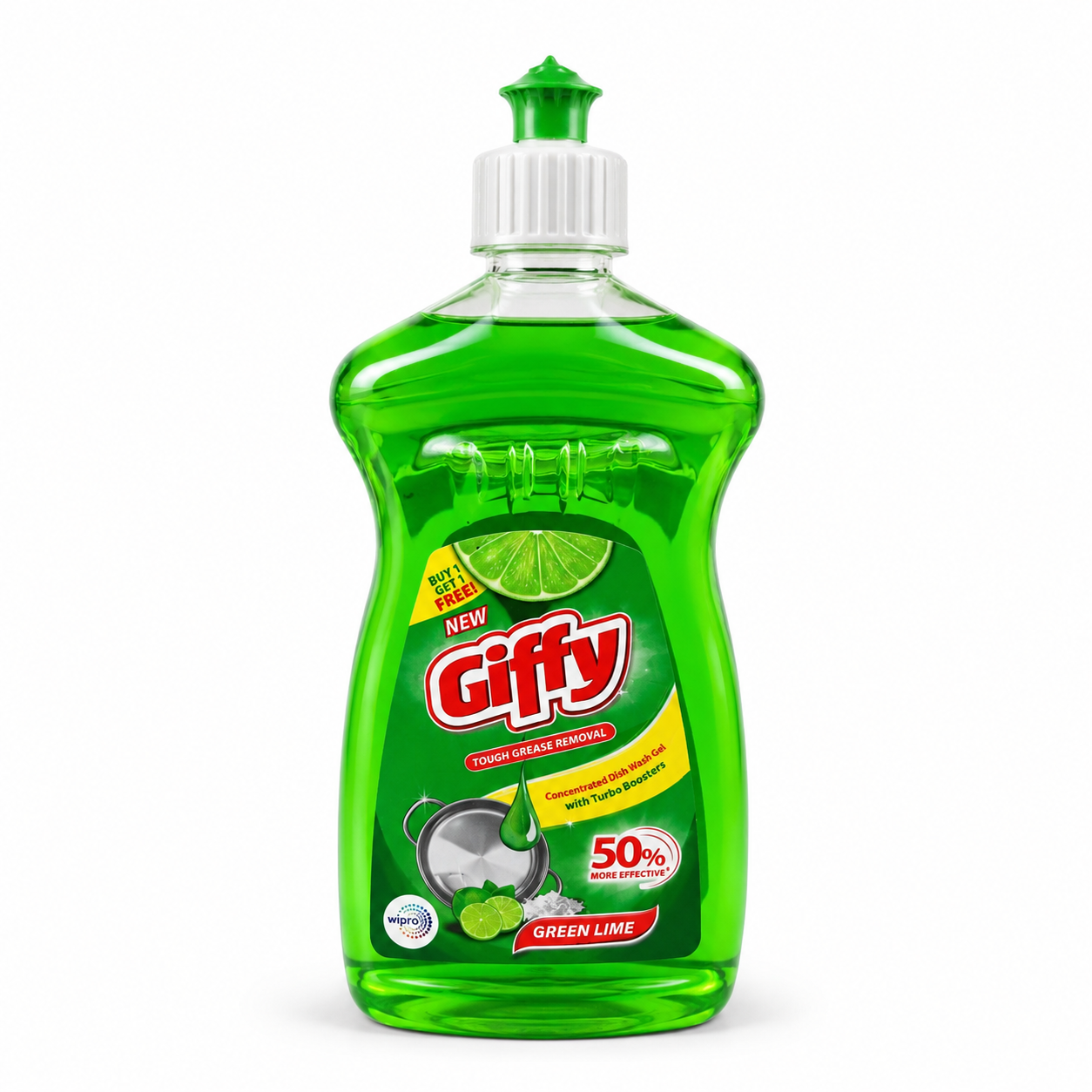 Giffy Green Lime Dish Wash Gel