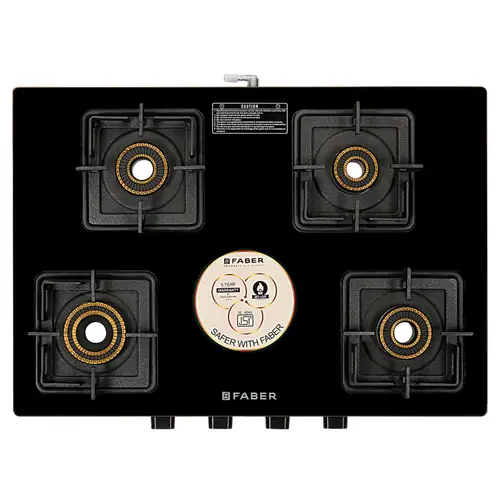 Faber Prince Plus 4 Burner Gas Cooktop