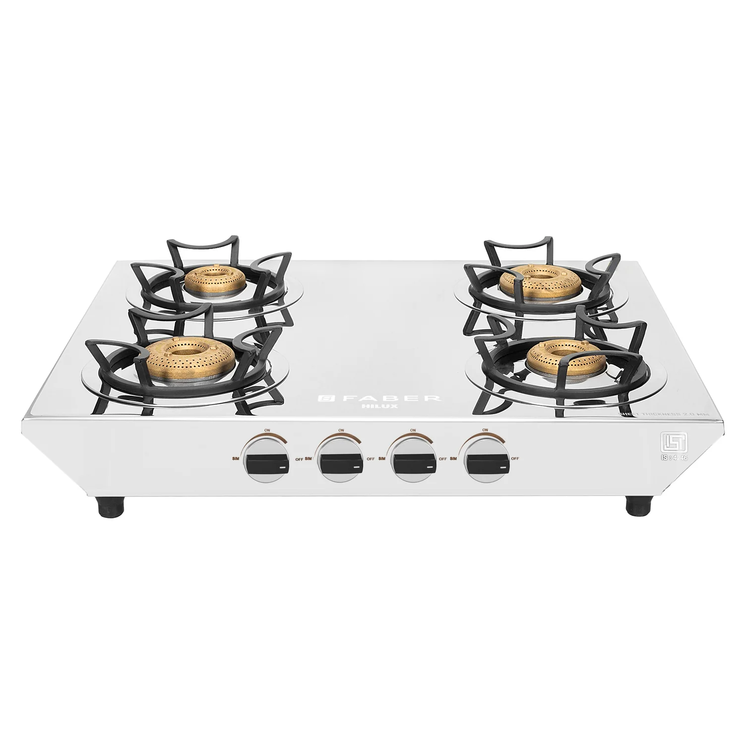 FABER HOB COOKTOP HILUX MAX 4BB SS
