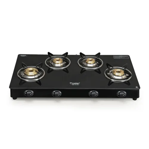 Prestige Marvel Plus Toughened Glass Top Gas Stove (4 Burners) - GTM 04 AI