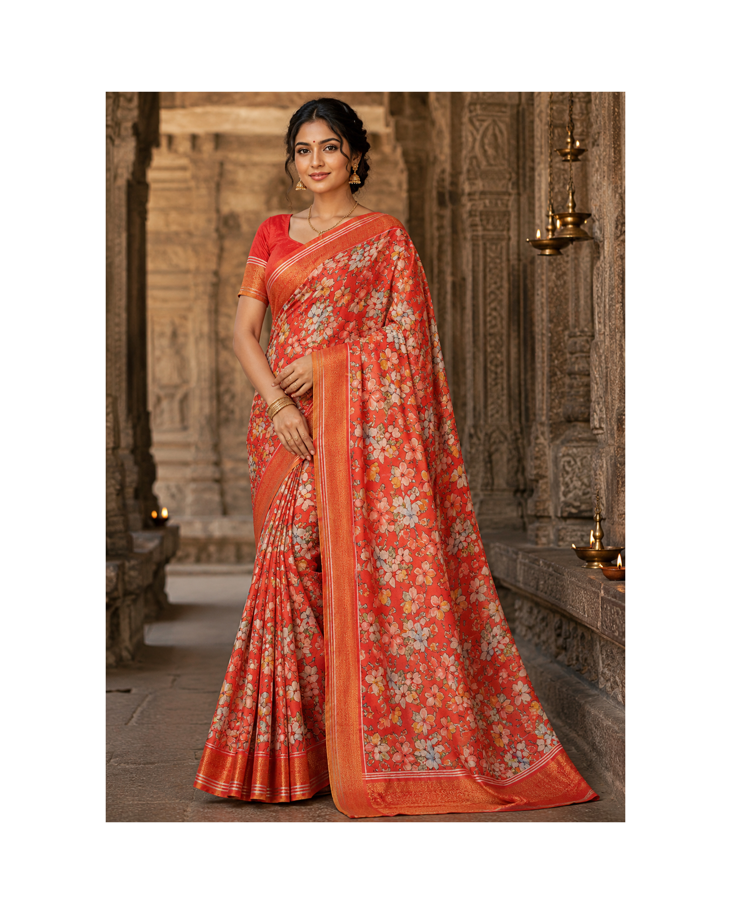Dola Checks Saree