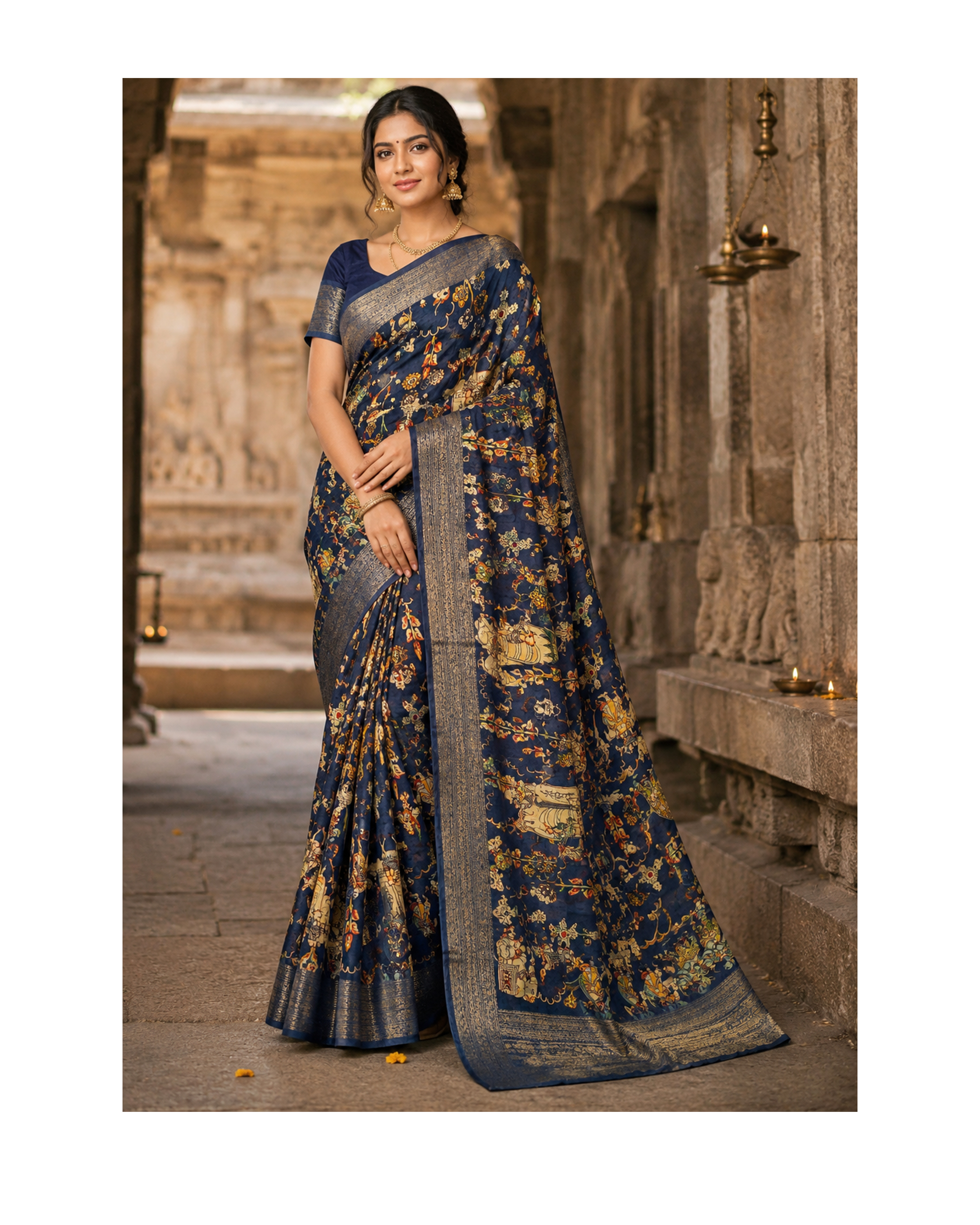 Dola Checks Sarees
