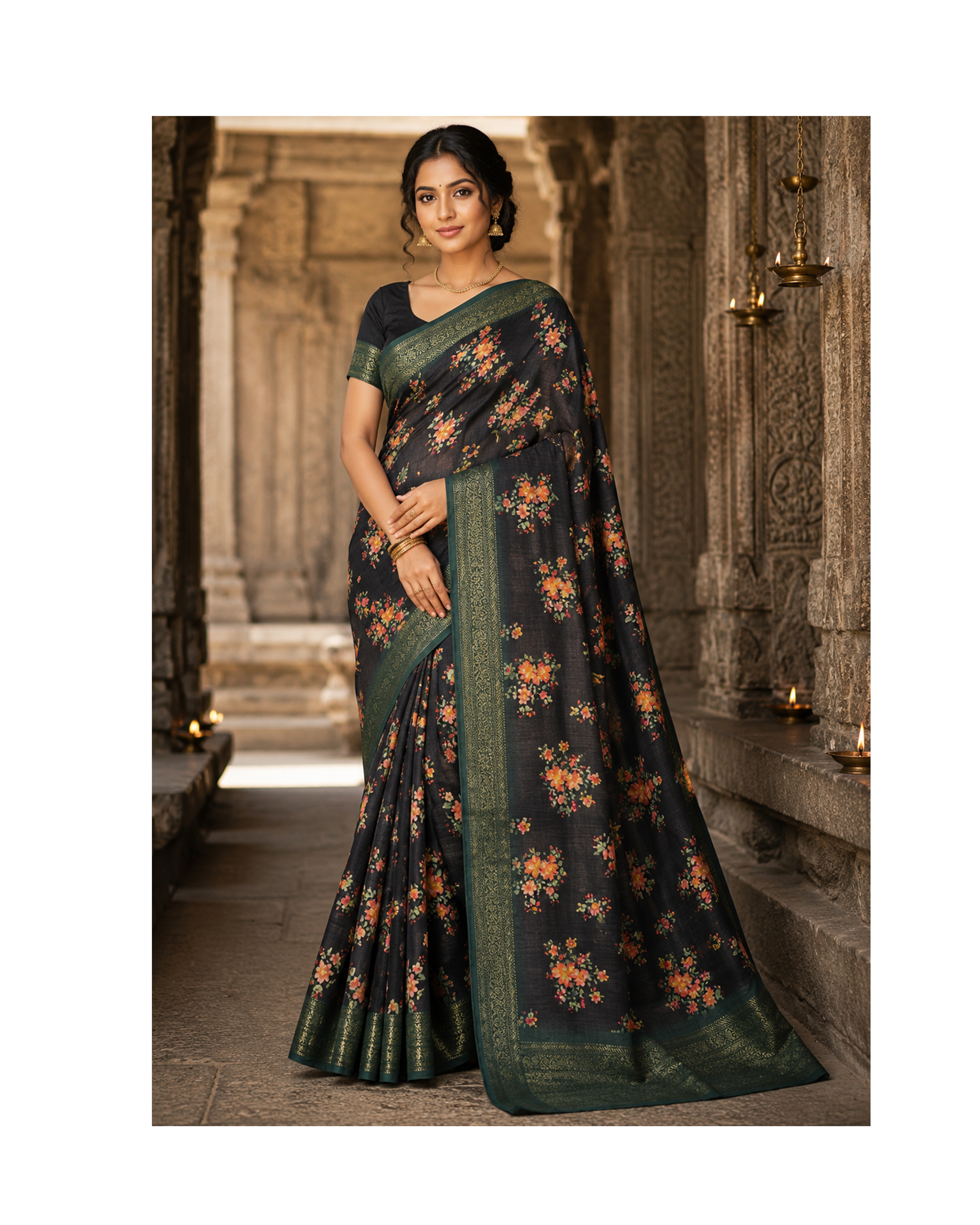 Dola Checks Sarees