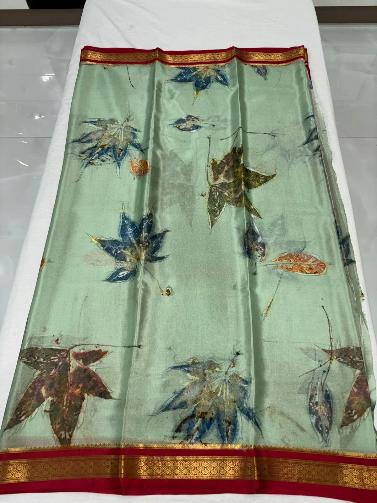 Mysore crape sarees
