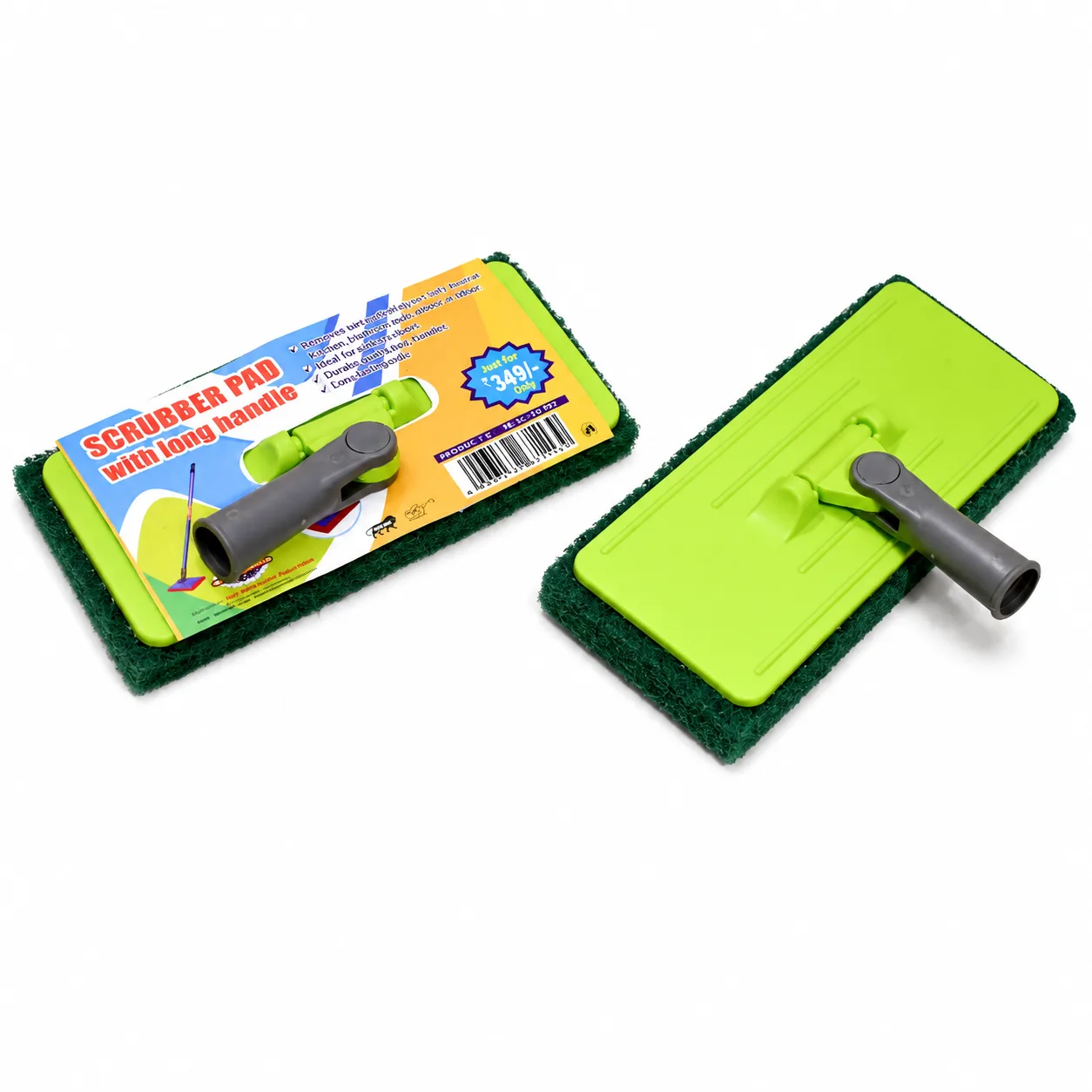 Steel Scrubber with Handle