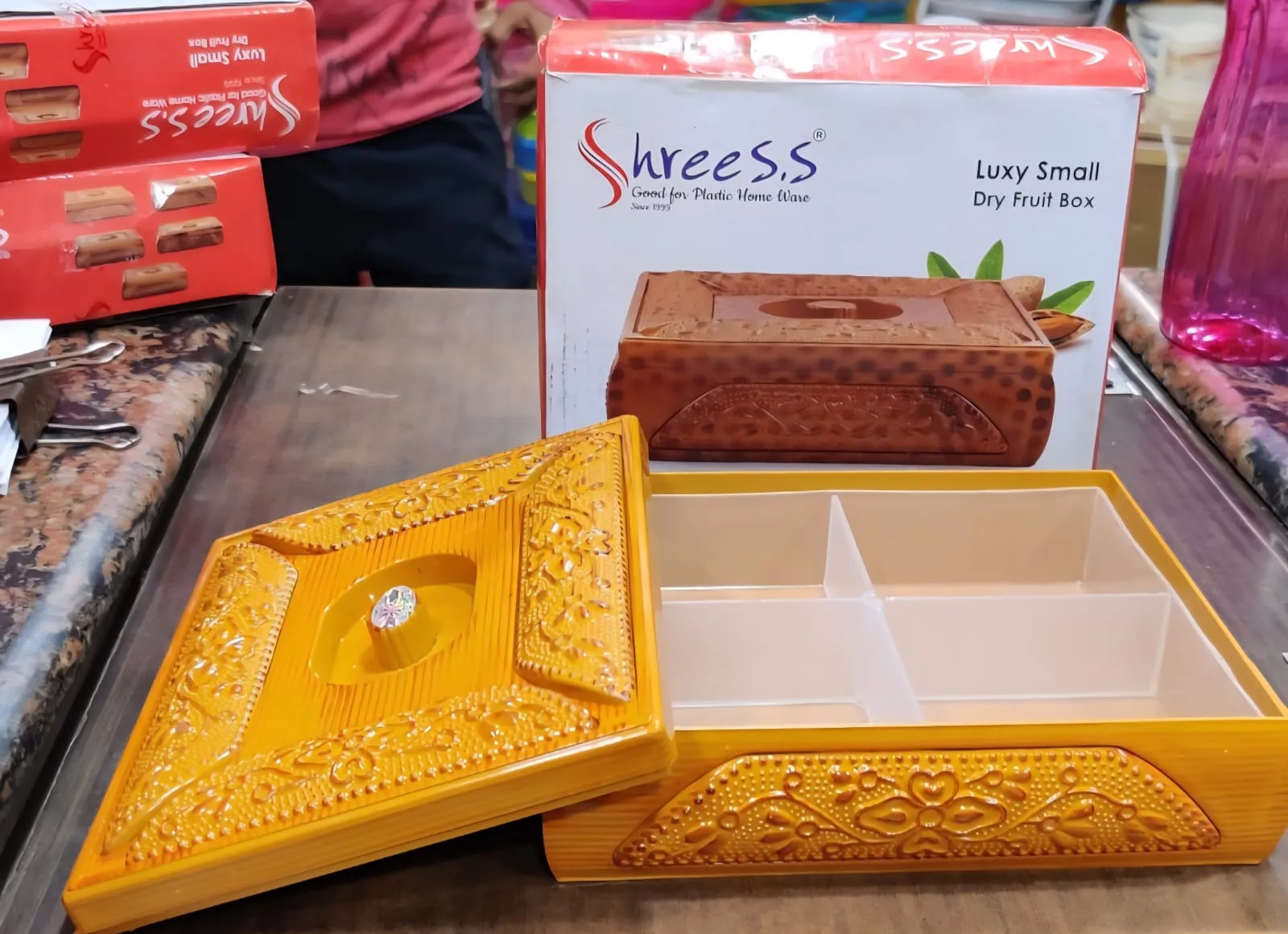Shreess Luxy Small Dry Fruit Box