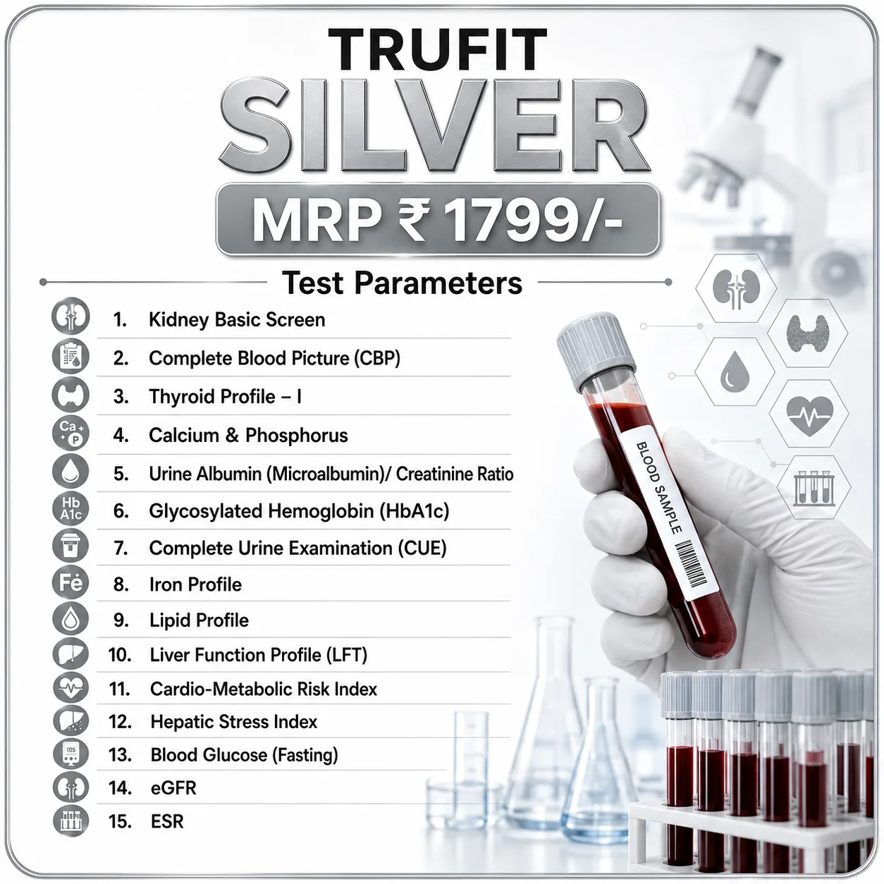 TruFit Silver Health Checkup Package