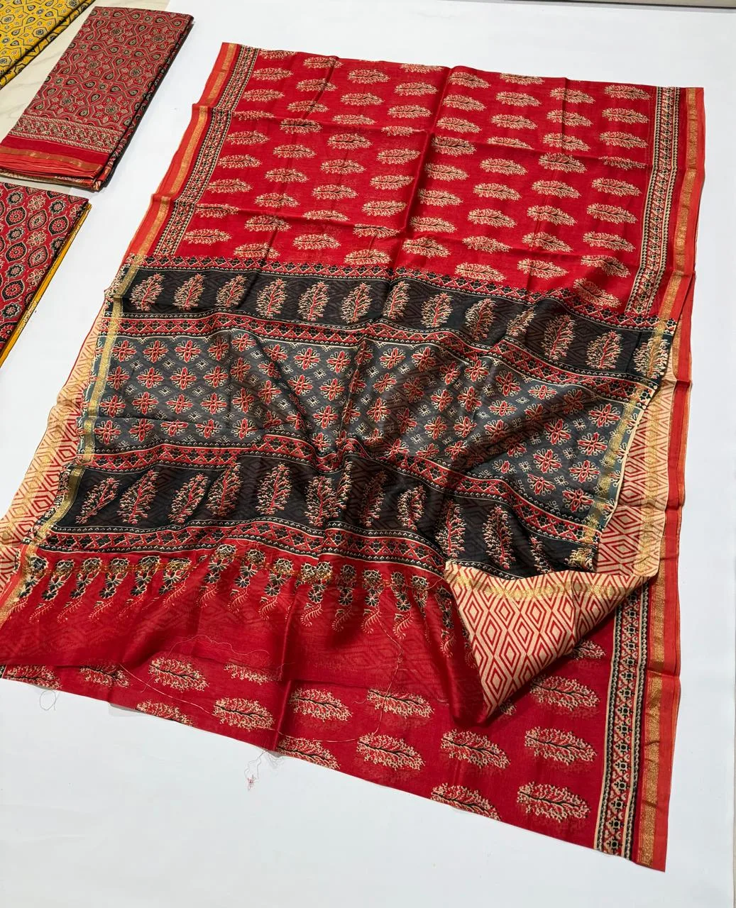 Chenderi Printed Collections - Ajrak Print