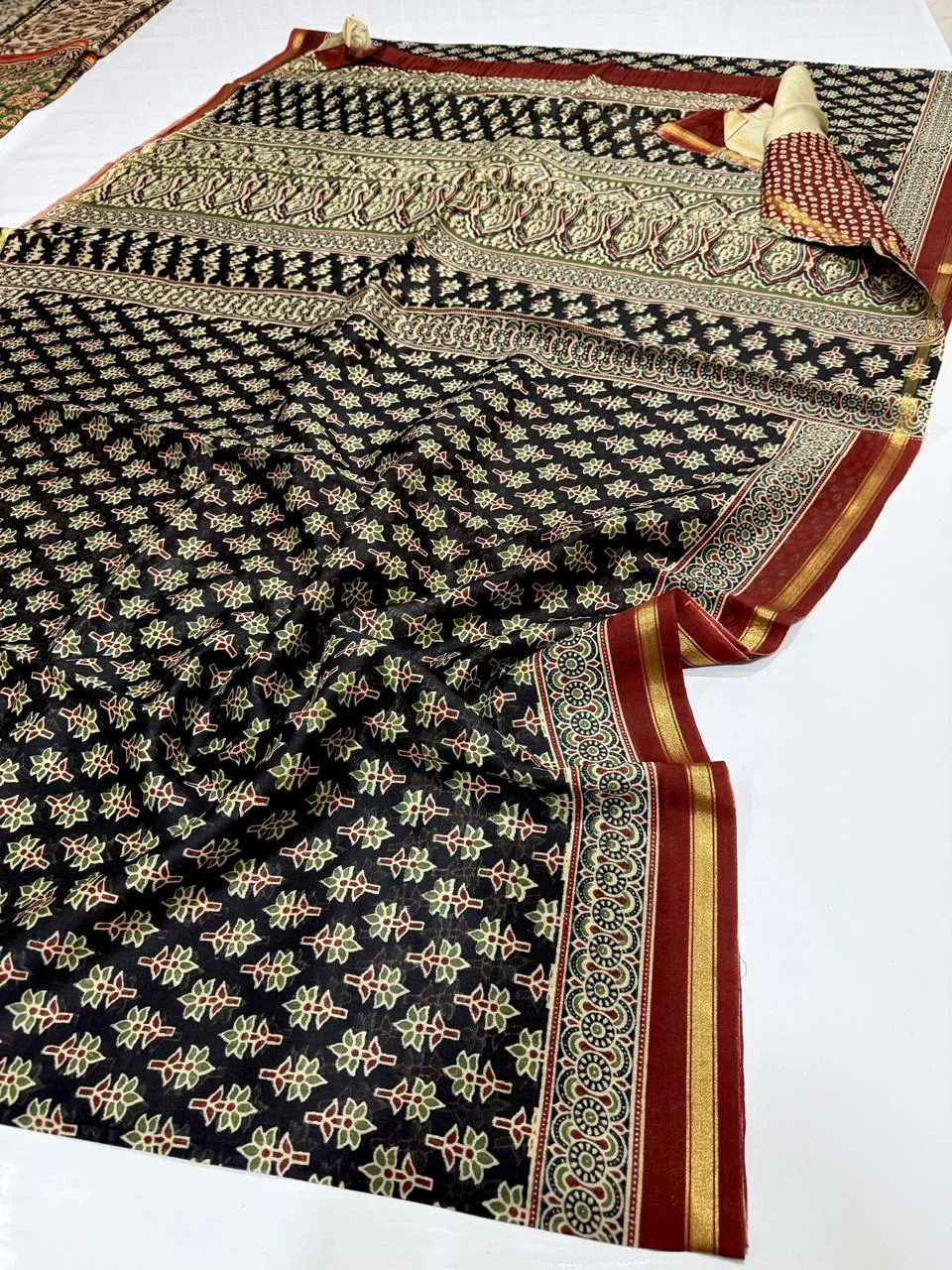 Chenderi Printed Collections - Ajrak Print
