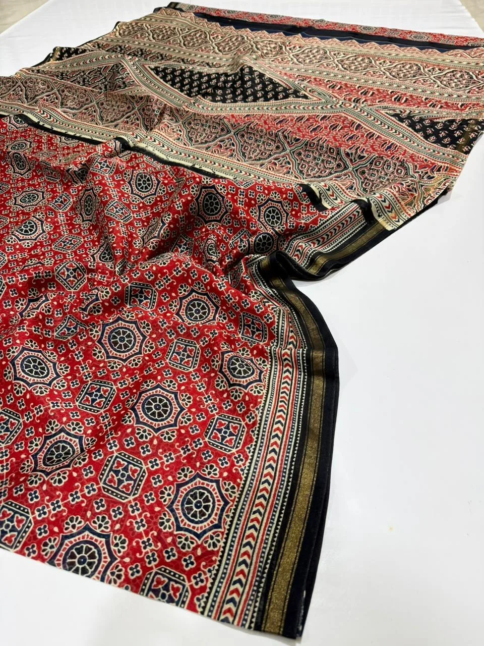 Chenderi Printed Collections - Ajrak Print