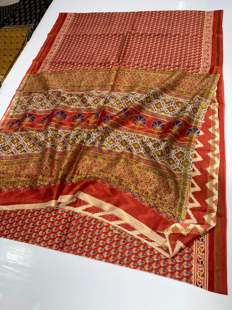 Chenderi Printed Collections - Ajrak Print