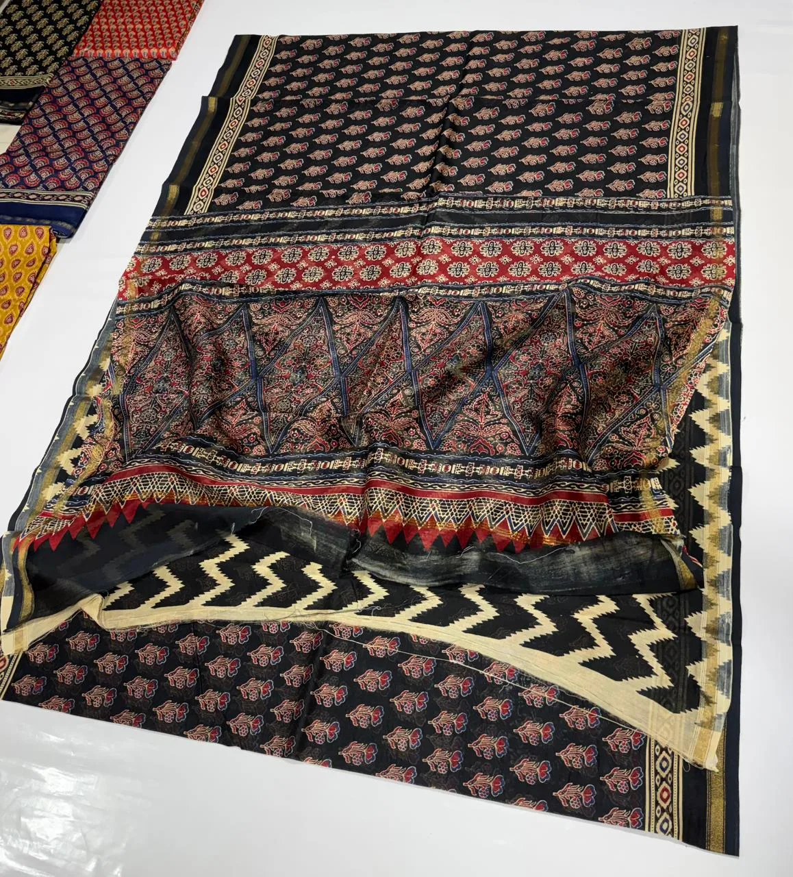 Chenderi Printed Collections - Ajrak Print