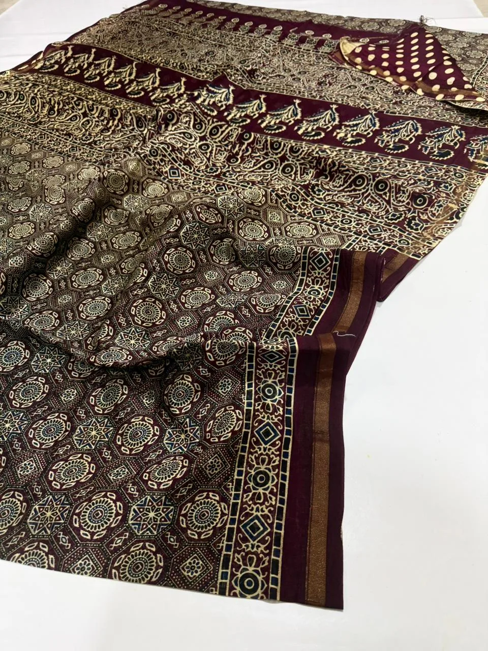 Chenderi Printed Collections - Ajrak Print