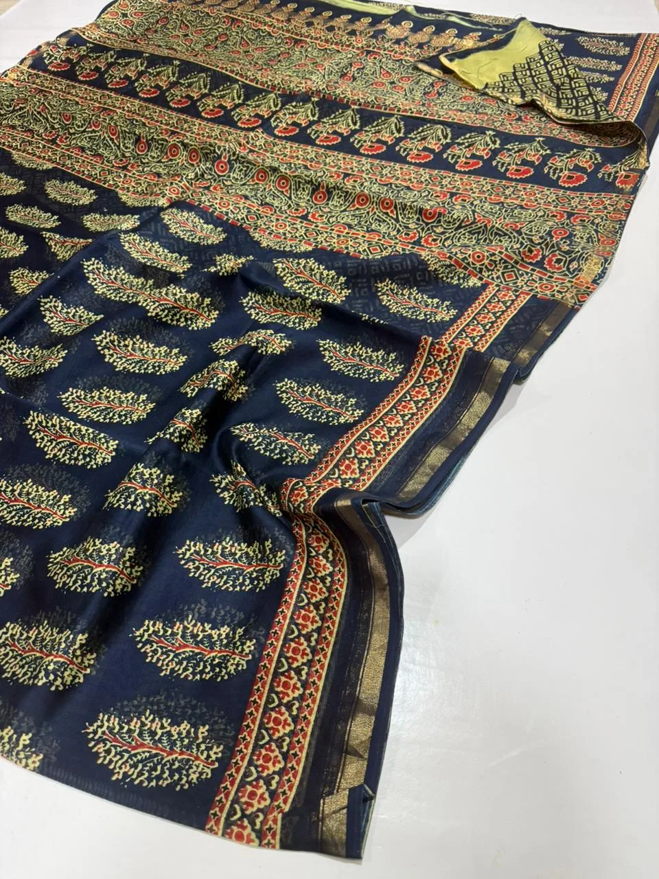 Chenderi Printed Collections - Ajrak Print
