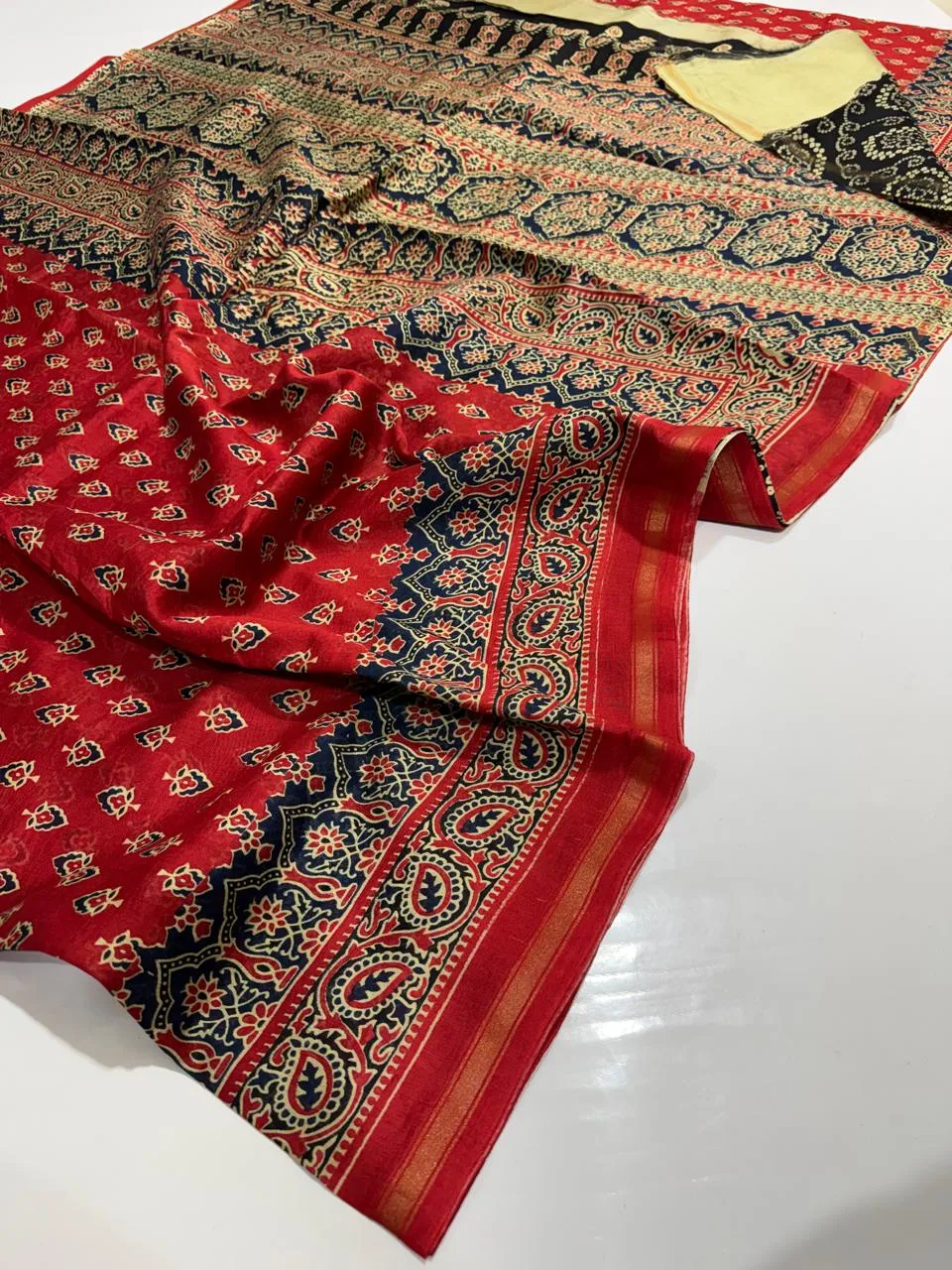 Chenderi Printed Collections - Ajrak Print