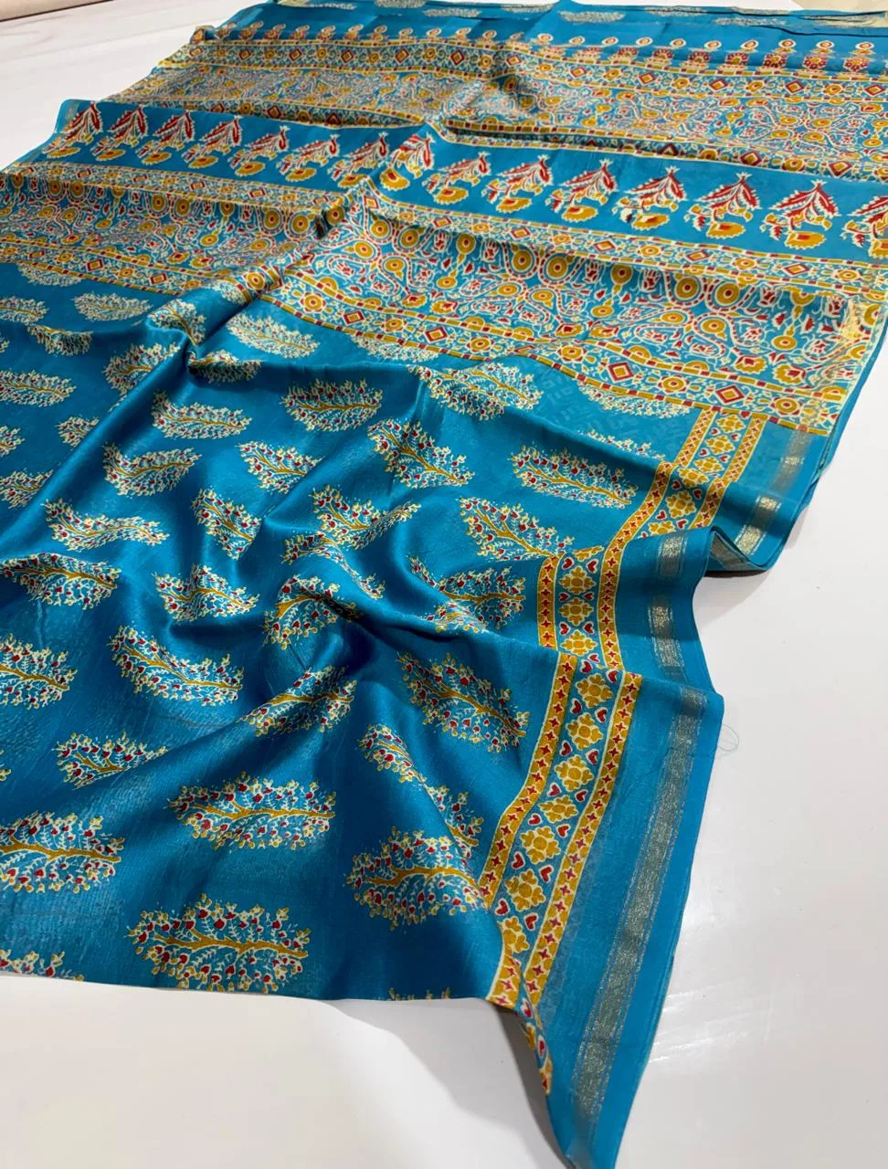 Chenderi Printed Collections - Ajrak Print