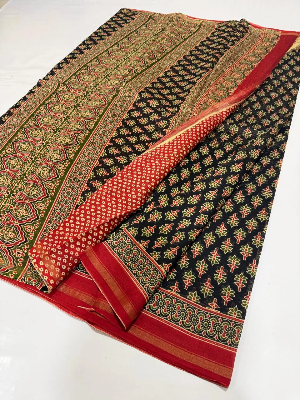 Chenderi Printed Collections - Ajrak Print