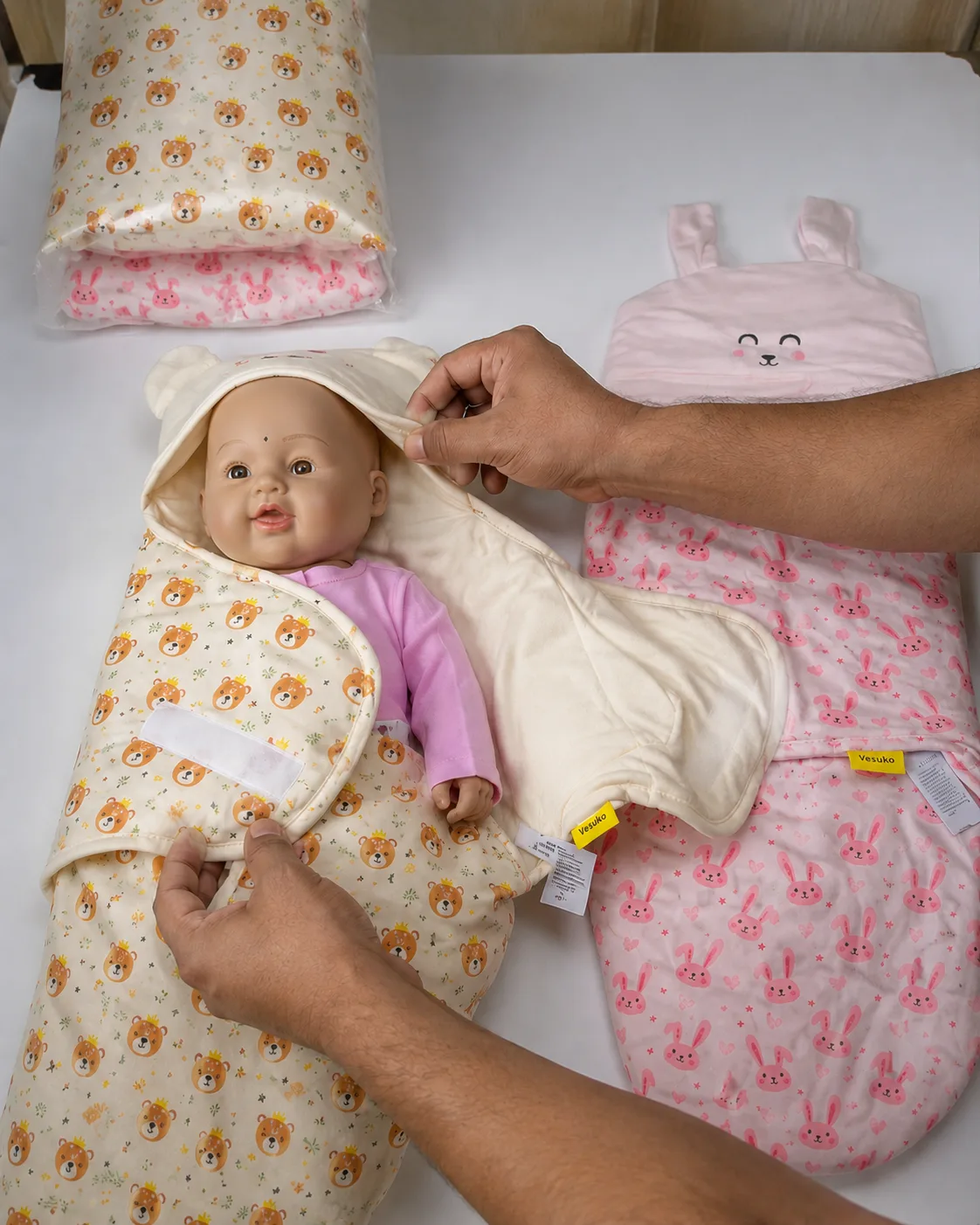 Premium Baby Swaddle Wrap