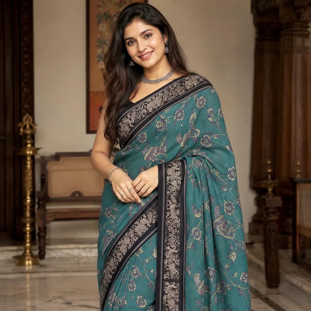 Kalamkari Cotton Sarees