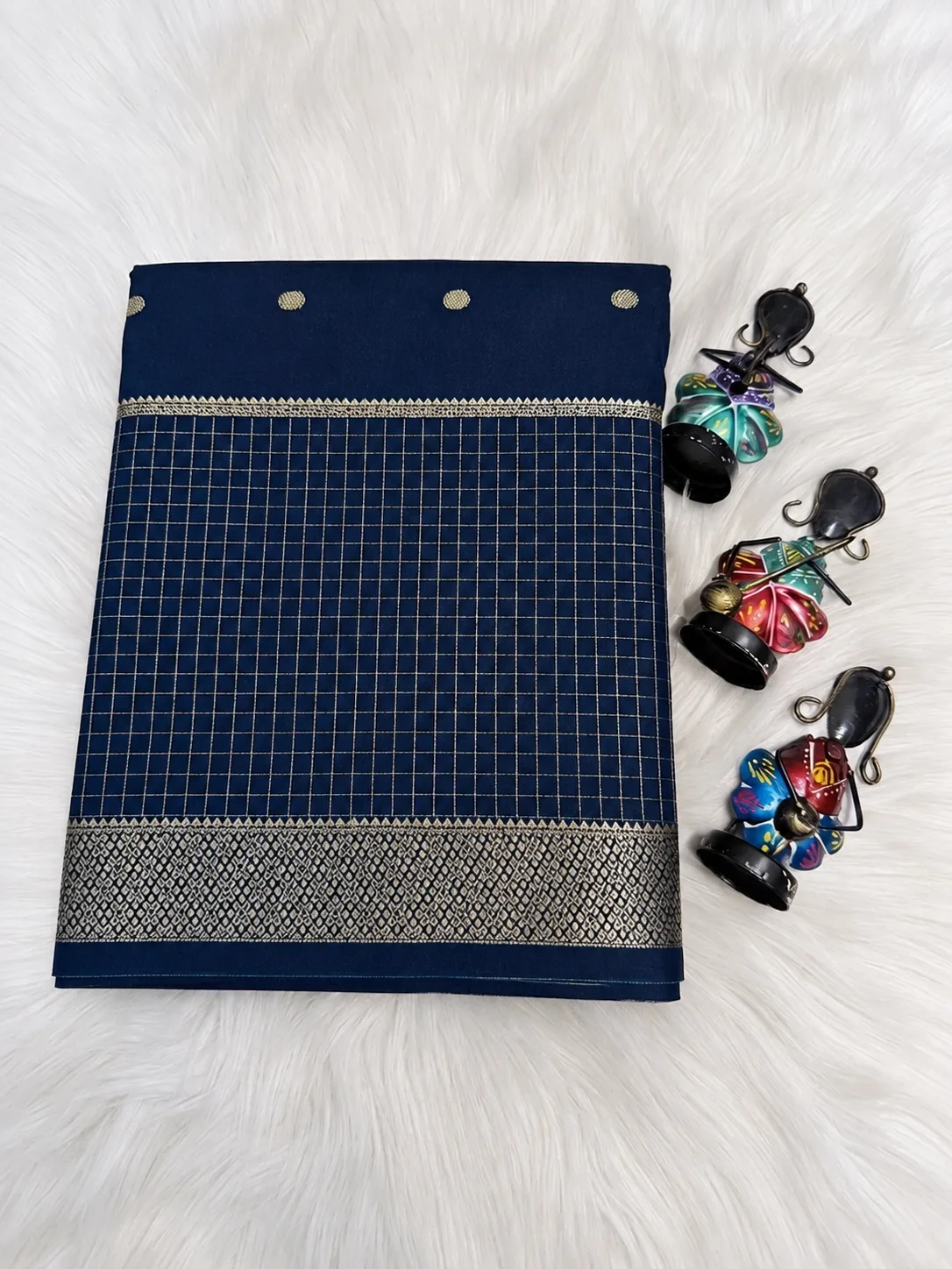 Premium Mysore Silk Crepe Saree