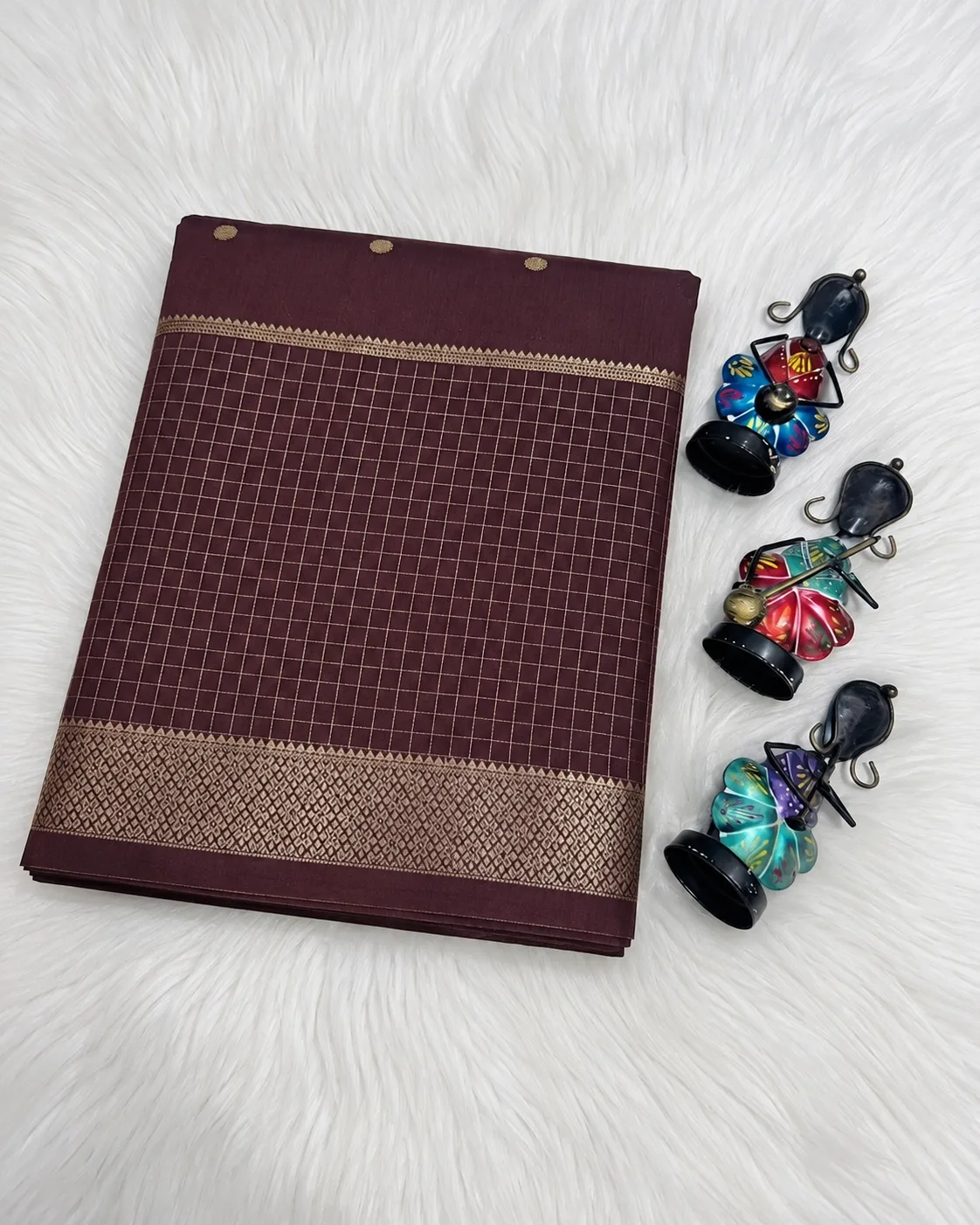 Premium Mysore Silk Crepe Saree