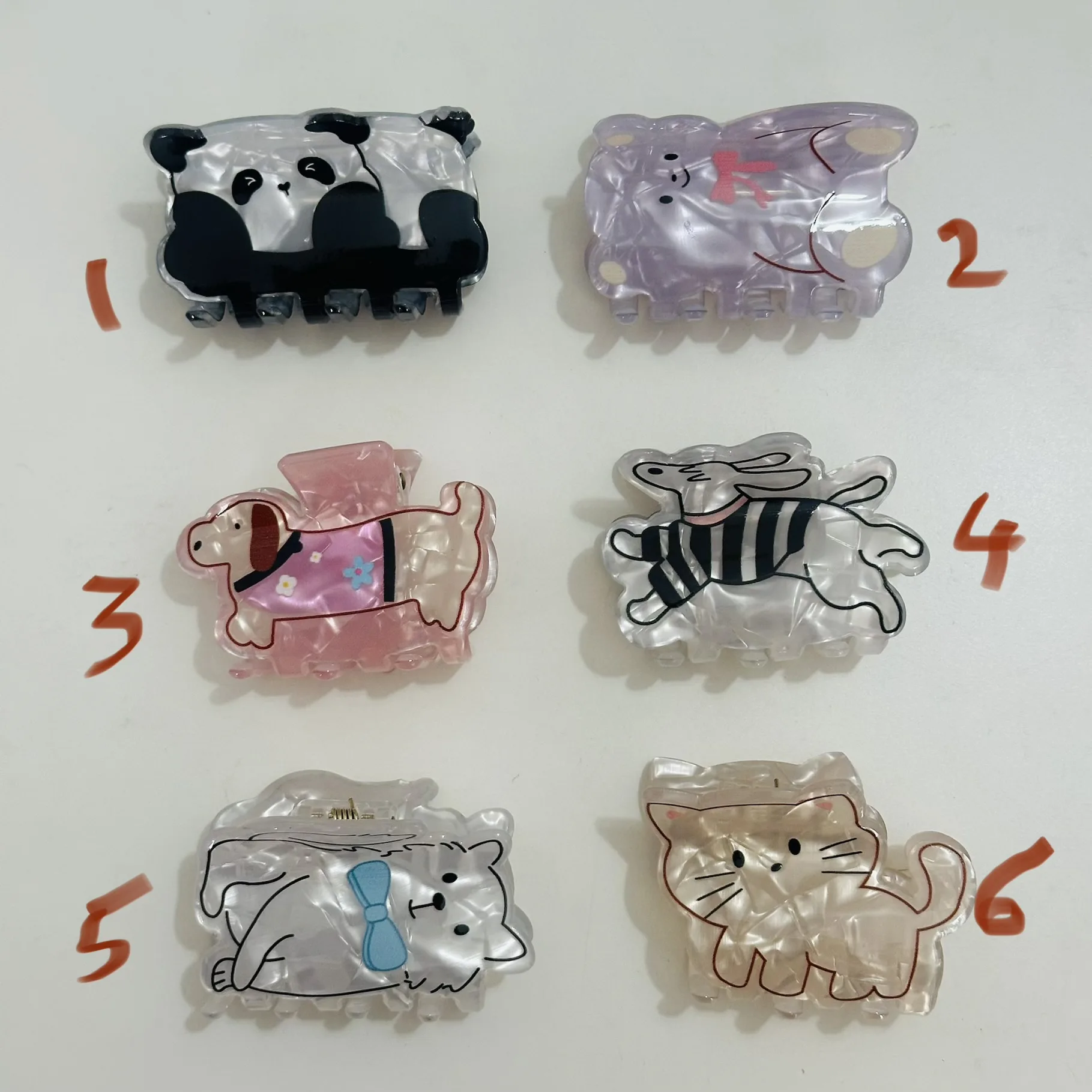 Acrylic animal claws