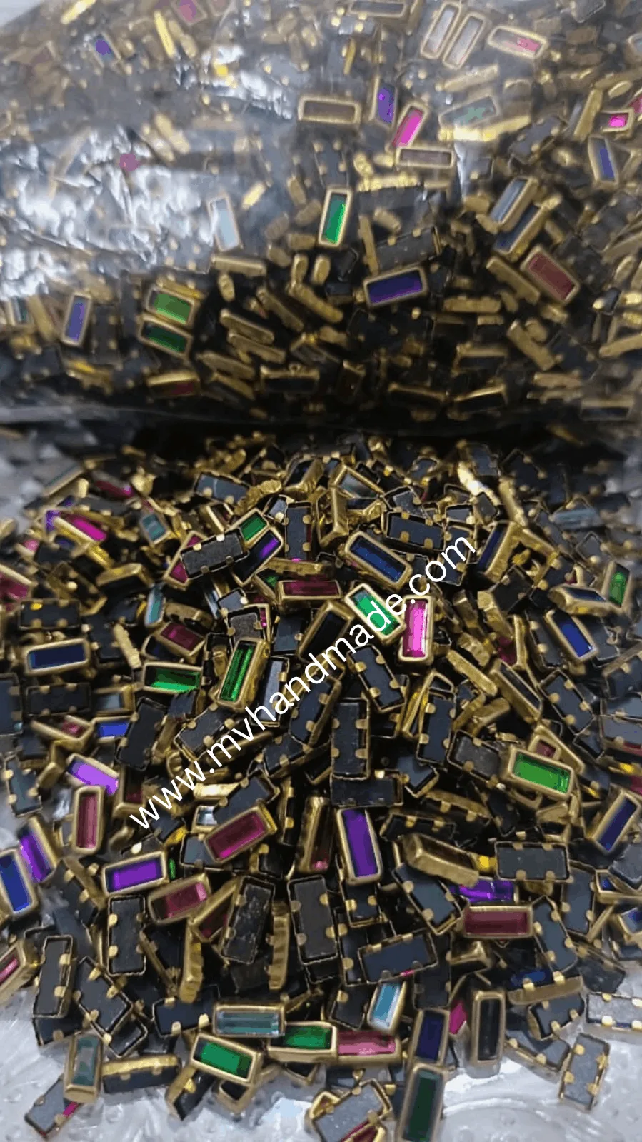 Rectangle big multi colour