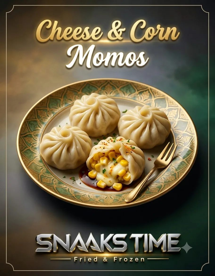 Cheese & Corn Momos