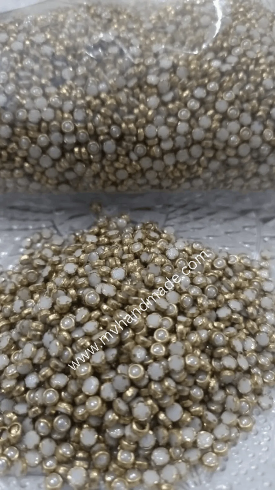 Ceramic white round 3mm